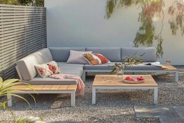 What are the latest trends in outdoor furniture interior design
